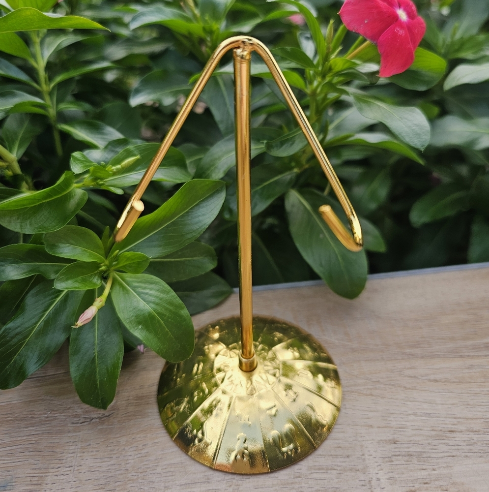 Gold Crystal Display Stand